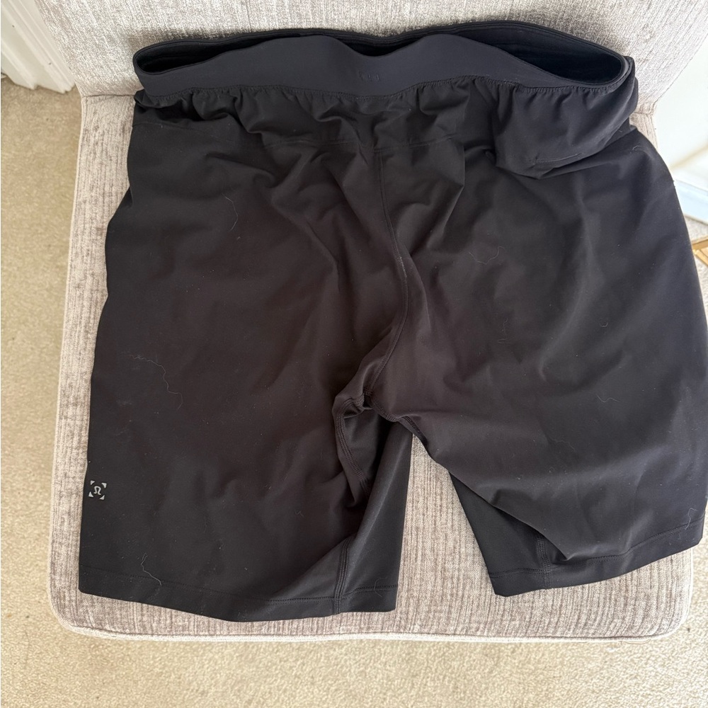 Men's Black Athletic Shorts